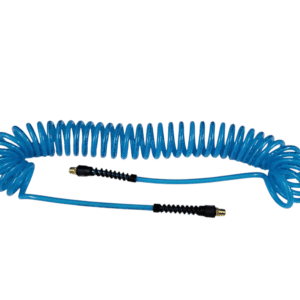 1/4" x 25' Blue Curly Hose