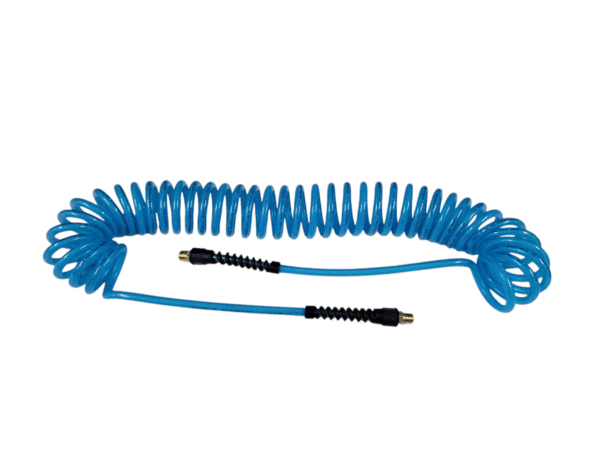 1/4" x 25' Blue Curly Hose